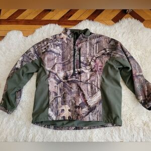 Yukon Men's Camouflage Zip Front Sweater